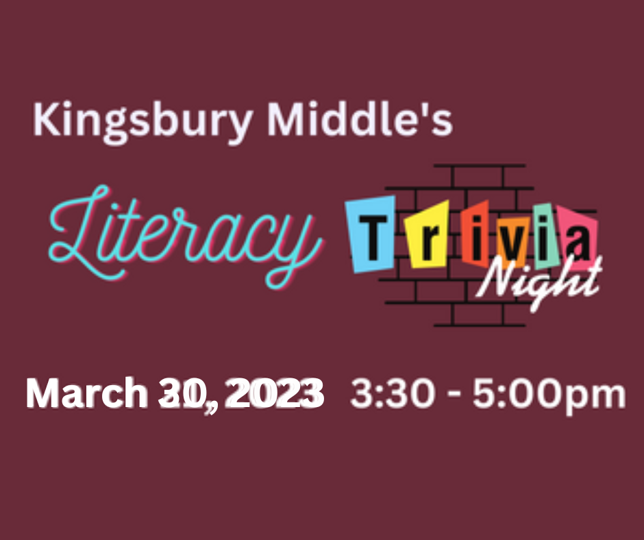  Literacy Trivia Night March 30th